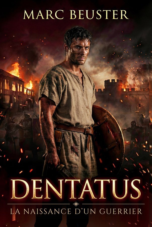 Couverture du livre : Dentatus – La naissance d'un guerrier, tome 1 de la série La Légende de Dentatus de Marc Beuster