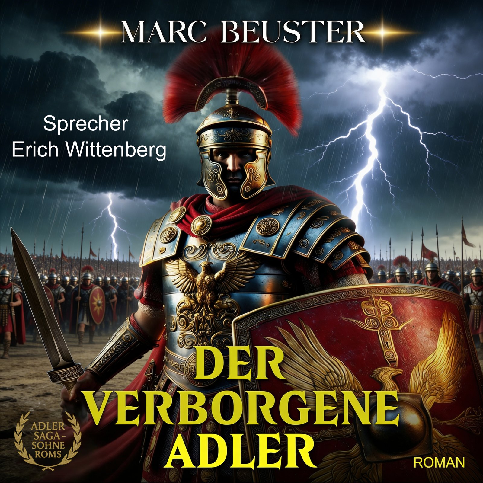 Der verborgene Adler - Hörbuch - Marc Beuster - Sprecher Erich Wittenberg