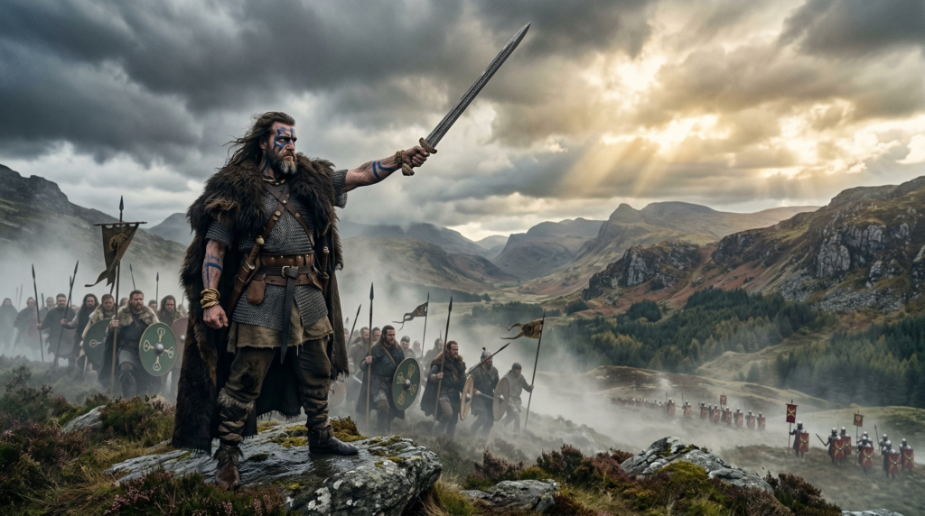 Nove anni di resistenza: Carataco, il re britanno che sfidò Roma