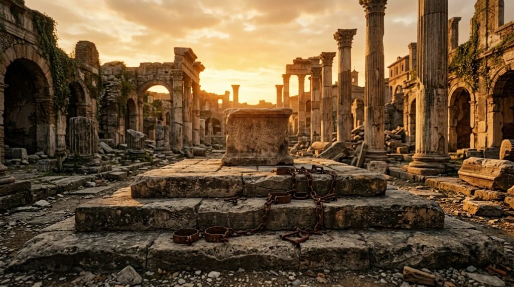 L&rsquo;esclavage dans l&rsquo;Empire romain : quotidien, révoltes et affranchissement