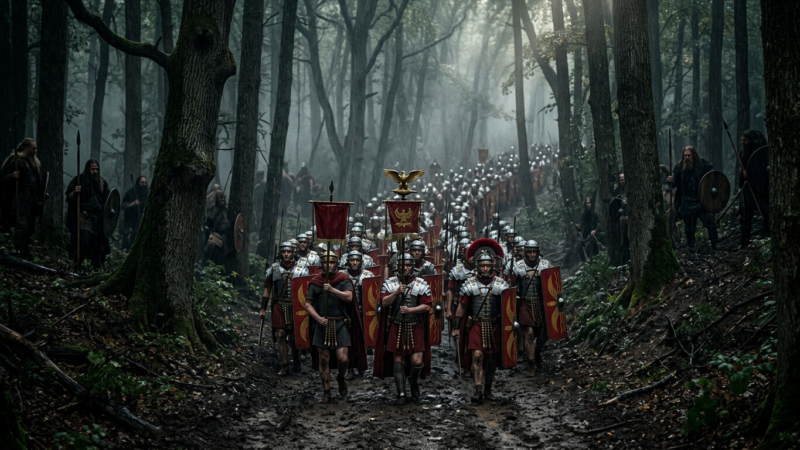 Varus, gib mir meine Legionen zurueck! – Die Varusschlacht und das Ende eines Traums